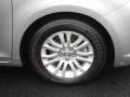 2014 Silver Sky Metallic Toyota Sienna XLE  photo #3