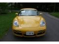 2007 Speed Yellow Porsche Cayman S  photo #2