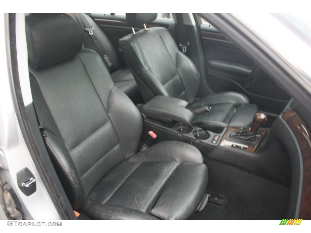 2002 3 Series 330xi Sedan - Titanium Silver Metallic / Black photo #45