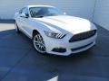 2017 White Platinum Ford Mustang Ecoboost Coupe  photo #1