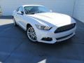 2017 White Platinum Ford Mustang Ecoboost Coupe  photo #2