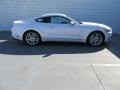 2017 White Platinum Ford Mustang Ecoboost Coupe  photo #3