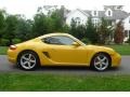 2007 Speed Yellow Porsche Cayman S  photo #7