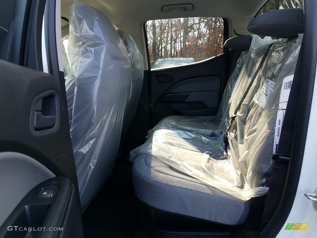2017 Chevrolet Colorado WT Crew Cab 4x4 Rear Seat Photo #117307980