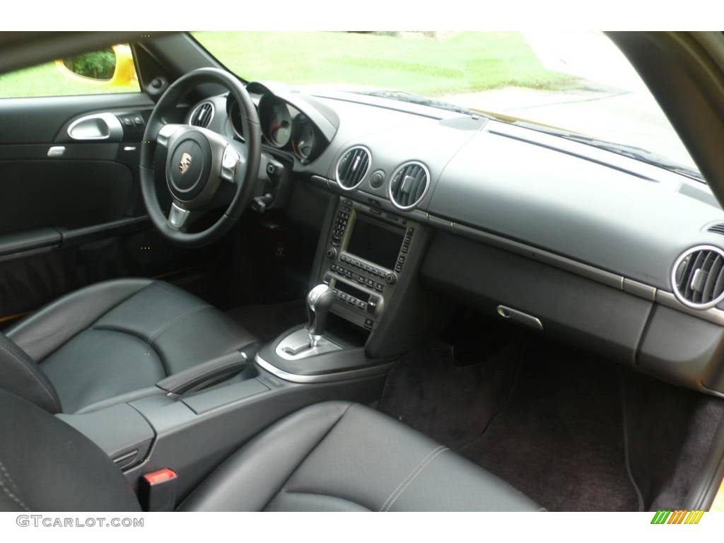 2007 Cayman S - Speed Yellow / Black photo #15
