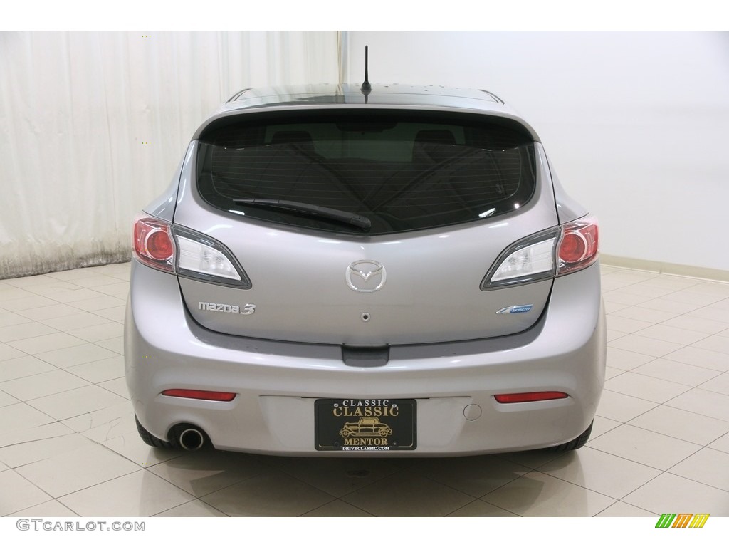 2012 MAZDA3 i Touring 5 Door - Liquid Silver Metallic / Black photo #16