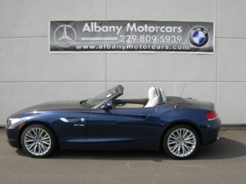 Blue on 2009 Deep Sea Blue Metallic Bmw Z4 Sdrive35i Roadster 27169579