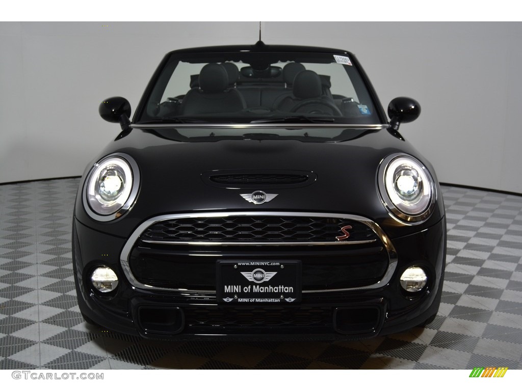 2017 Convertible Cooper S - Midnight Black Metallic / Carbon Black photo #3