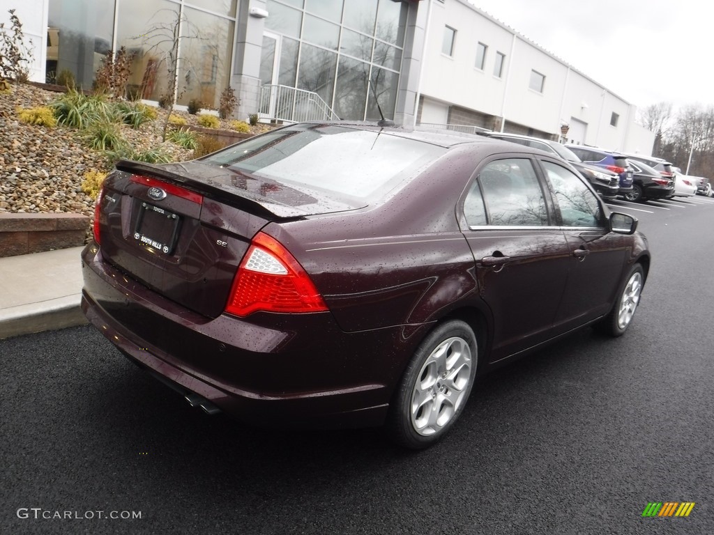 2011 Fusion SE - Bordeaux Reserve Metallic / Charcoal Black photo #10