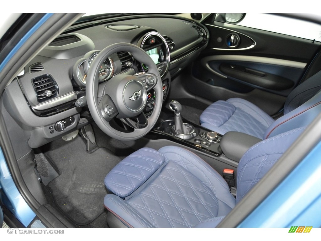 2017 Clubman Cooper S - Digital Blue Metallic / Chesterfield Leather/Indigo Blue photo #8