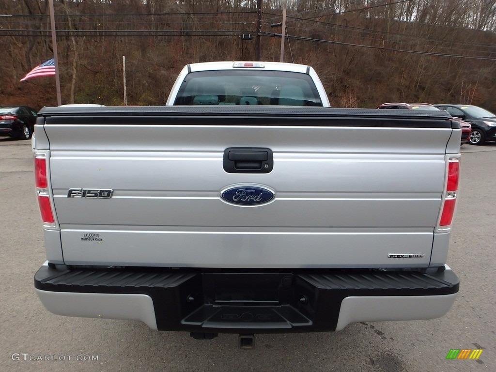 2014 F150 STX SuperCab 4x4 - Ingot Silver / Steel Grey photo #3