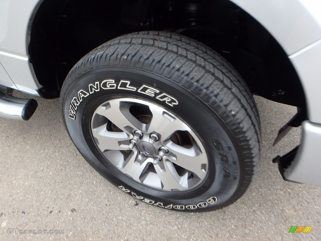 2014 F150 STX SuperCab 4x4 - Ingot Silver / Steel Grey photo #9