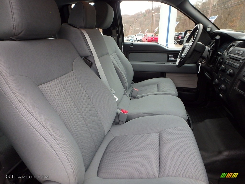 2014 F150 STX SuperCab 4x4 - Ingot Silver / Steel Grey photo #10