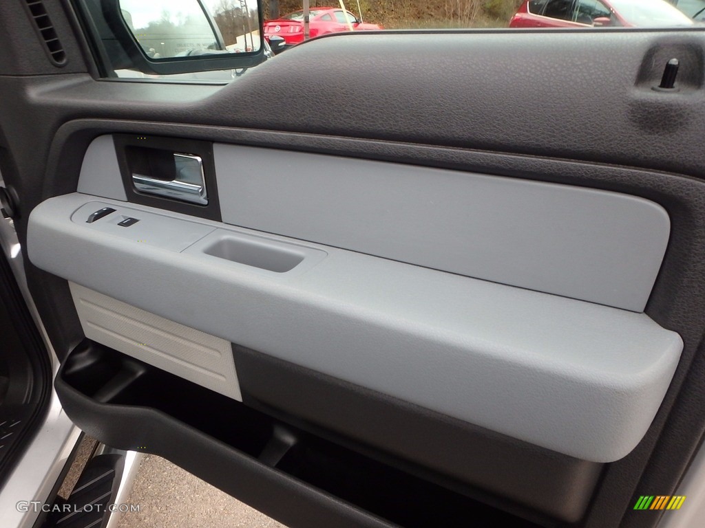 2014 F150 STX SuperCab 4x4 - Ingot Silver / Steel Grey photo #12