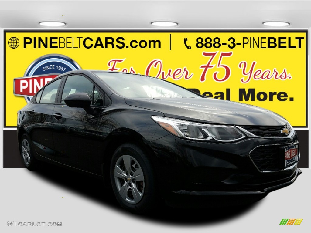 2017 Cruze LS - Mosaic Black Metallic / Jet Black photo #1