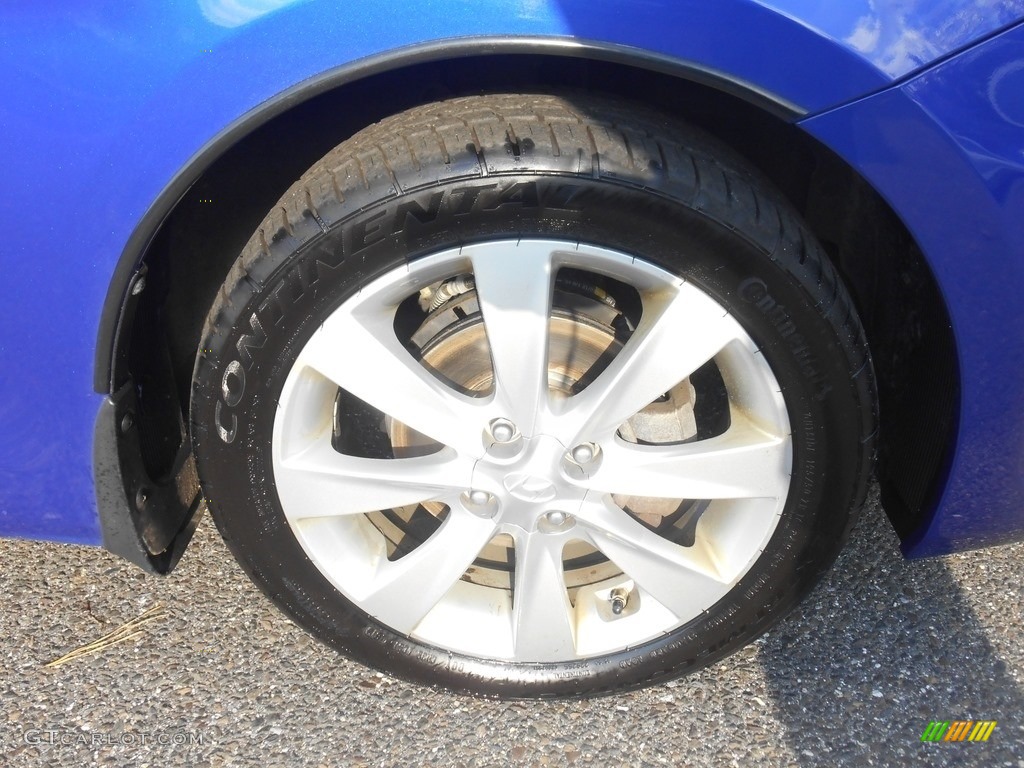 2013 Accent GLS 4 Door - Marathon Blue / Gray photo #10