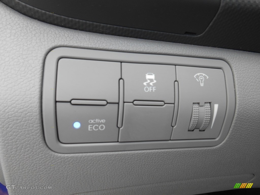 2013 Accent GLS 4 Door - Marathon Blue / Gray photo #14