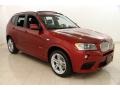 2014 Vermilion Red Metallic BMW X3 xDrive35i #117291338