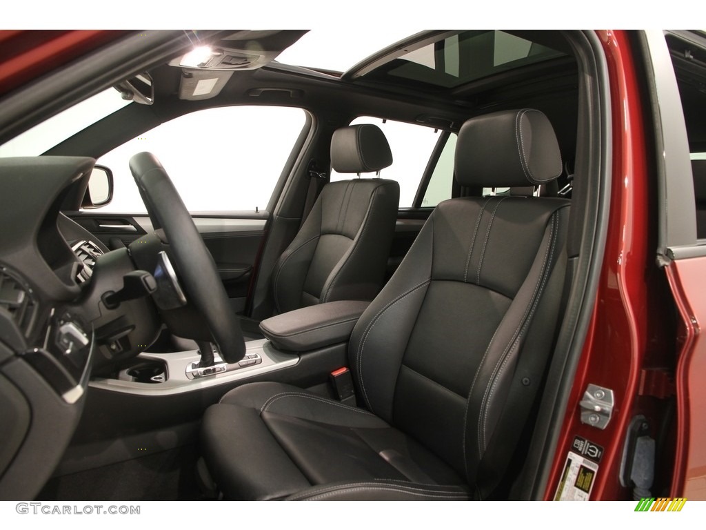 2014 X3 xDrive35i - Vermilion Red Metallic / Black photo #5