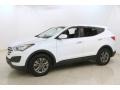 2015 Frost White Pearl Hyundai Santa Fe Sport 2.4 AWD  photo #3