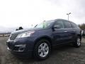 Atlantis Blue Metallic - Traverse LT AWD Photo No. 2