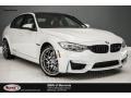 2017 Mineral White Metallic BMW M3 Sedan  photo #1
