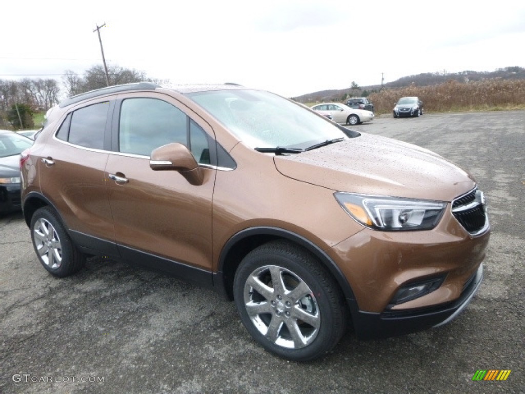 River Rock Metallic 2017 Buick Encore Preferred II AWD Exterior Photo #117317748