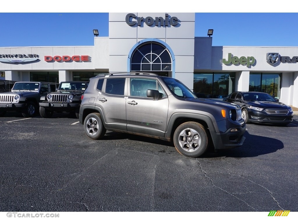 2017 Renegade Sport - Granite Crystal Metallic / Black photo #1