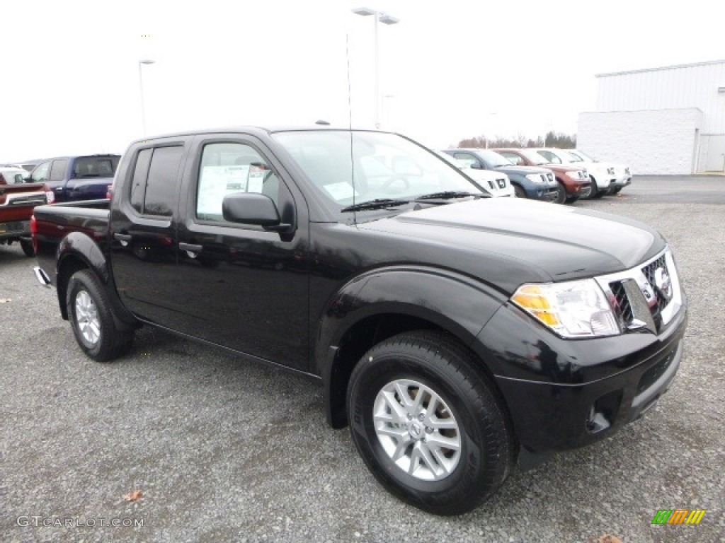Magnetic Black 2017 Nissan Frontier SV Crew Cab 4x4 Exterior Photo #117320535