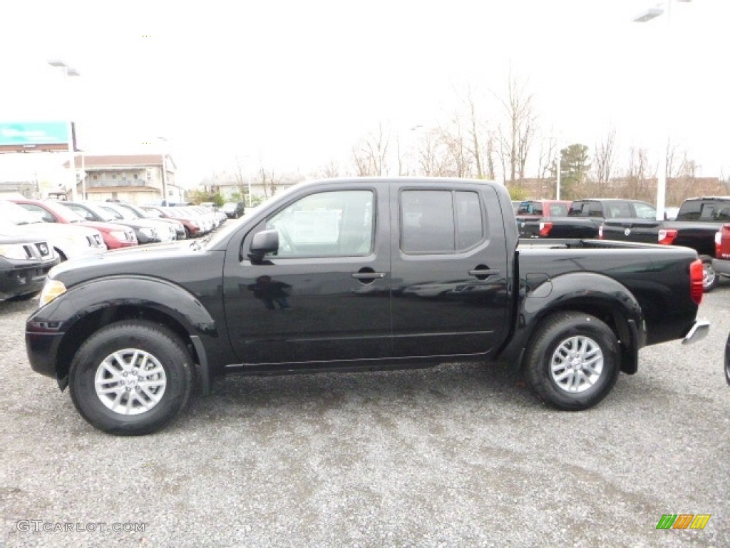 Magnetic Black 2017 Nissan Frontier SV Crew Cab 4x4 Exterior Photo #117320704