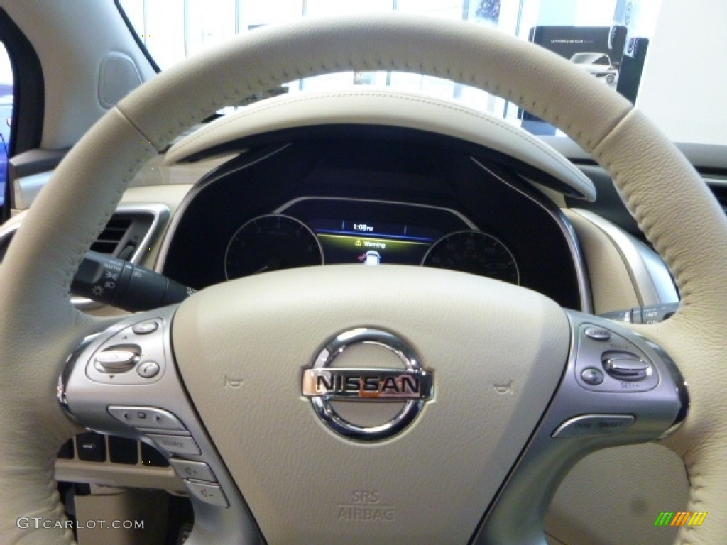 2017 Nissan Murano Platinum AWD Steering Wheel Photos
