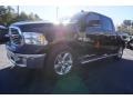 2017 Brilliant Black Crystal Pearl Ram 1500 Big Horn Crew Cab  photo #3