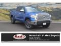 2017 Blazing Blue Pearl Toyota Tundra Limited CrewMax 4x4  photo #1