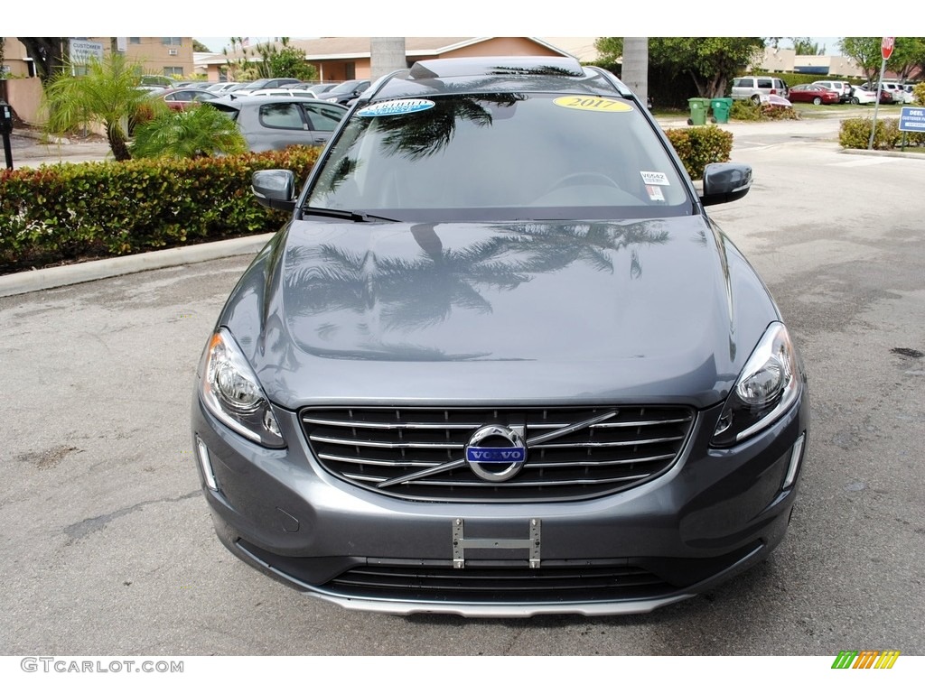 2017 XC60 T5 Inscription - Osmium Grey Metallic / Off Black photo #3