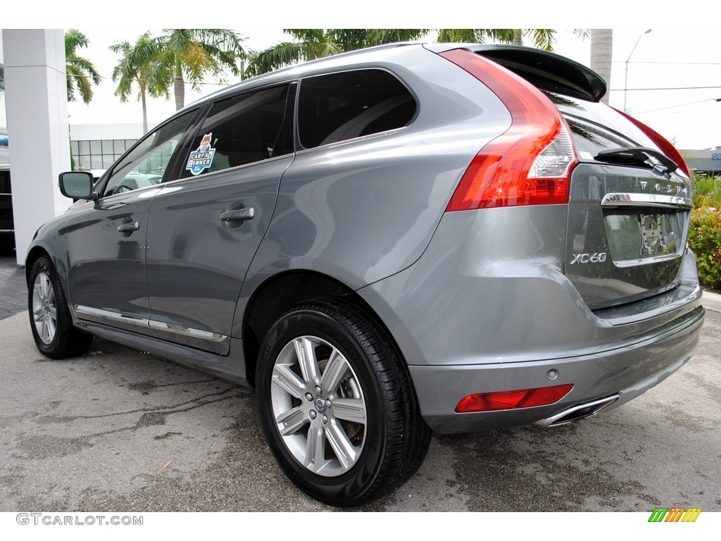 2017 XC60 T5 Inscription - Osmium Grey Metallic / Off Black photo #7