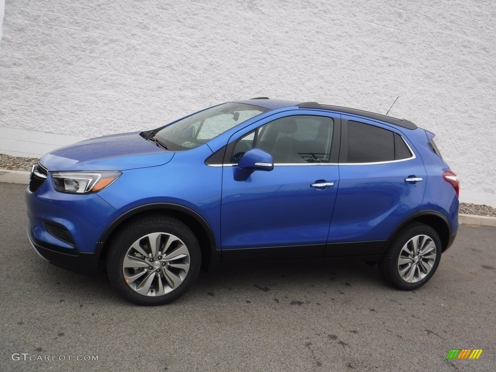 Coastal Blue Metallic 2017 Buick Encore Preferred AWD Exterior Photo #117323254