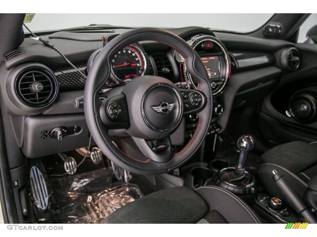 2017 Mini Hardtop John Cooperworks 2 Door Double Stripe Carbon Black Dashboard Photo #117324382