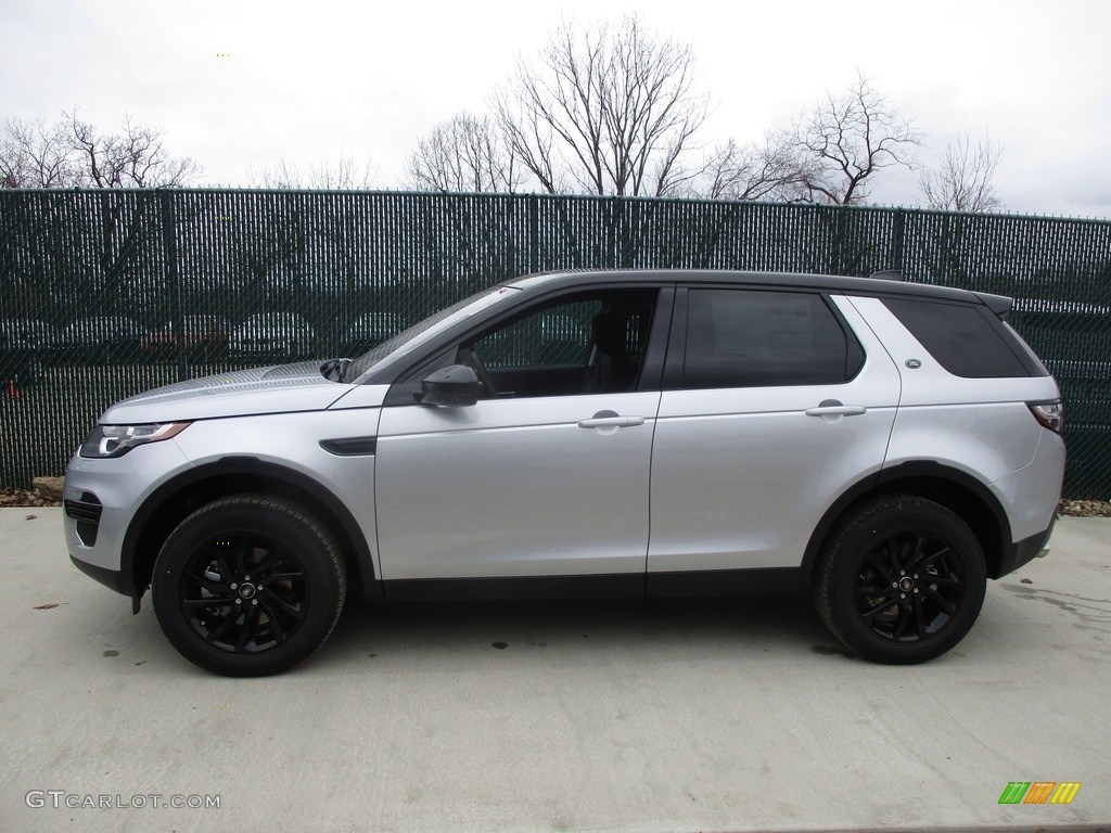 Indus Silver Metallic 2017 Land Rover Discovery Sport SE Exterior Photo #117324538