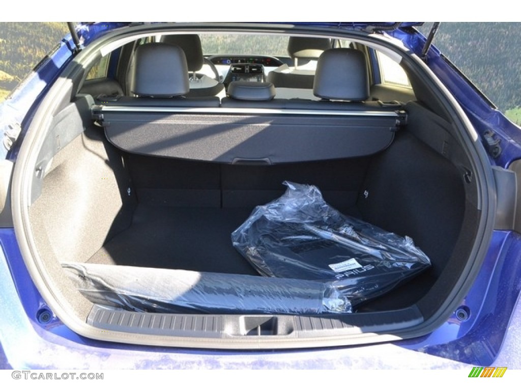2017 Prius Prius Four - Blue Crush Metallic / Moonstone Gray photo #8