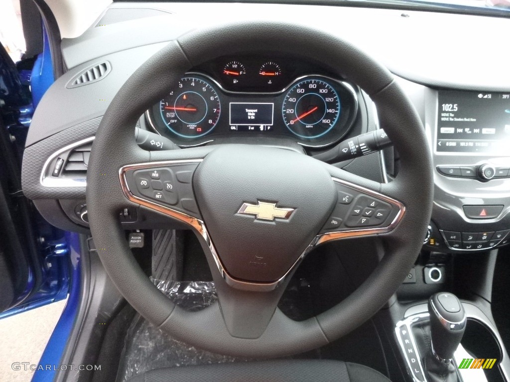 2017 Chevrolet Cruze LT Jet Black Steering Wheel Photo #117325330