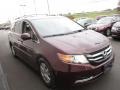 2014 Dark Cherry Pearl Honda Odyssey EX-L  photo #7