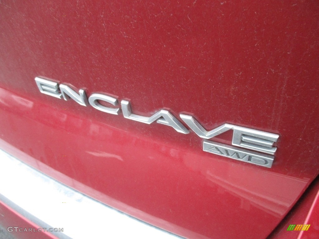 2014 Enclave Leather AWD - Crystal Red Tintcoat / Ebony photo #6
