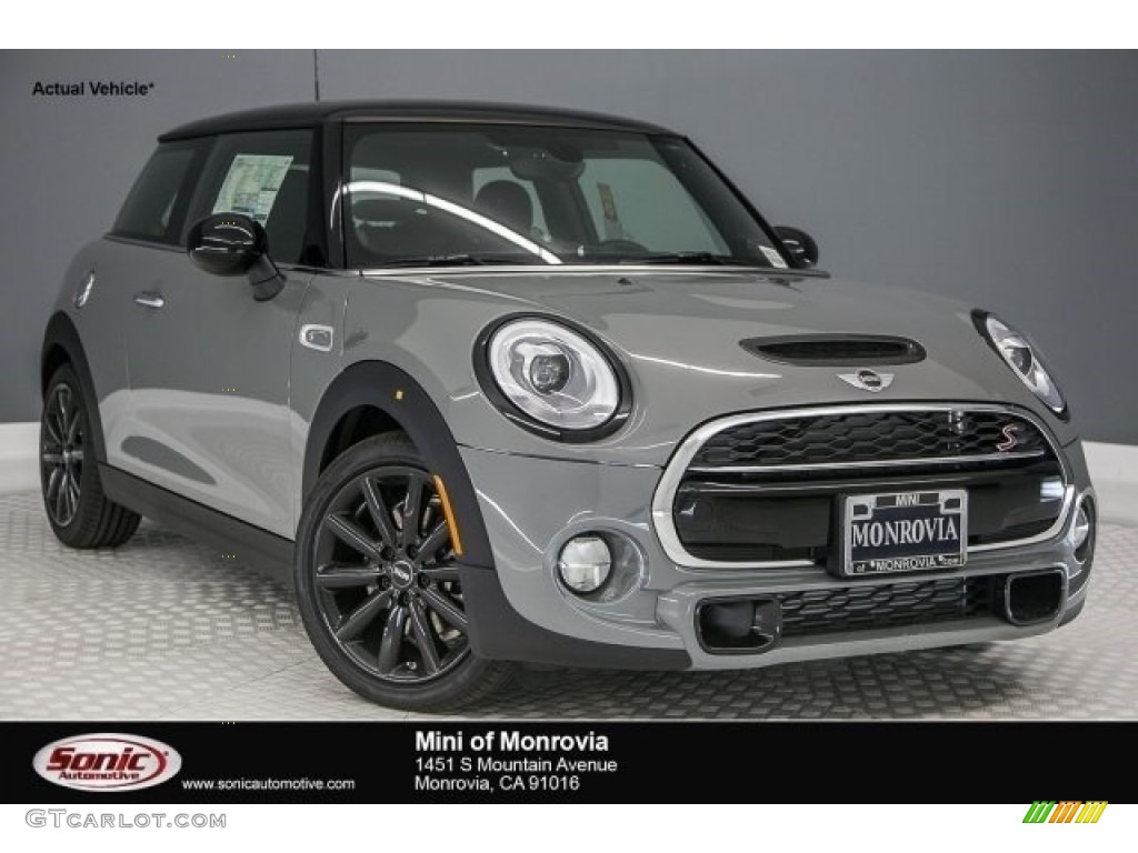 2017 Hardtop Cooper S 2 Door - Moonwalk Grey Metallic / Carbon Black photo #1