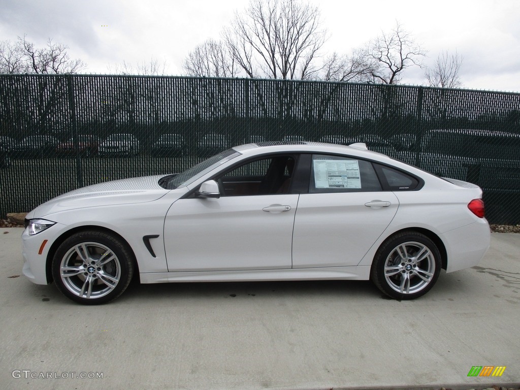 Alpine White 2017 BMW 4 Series 440i xDrive Gran Coupe Exterior Photo #117326185