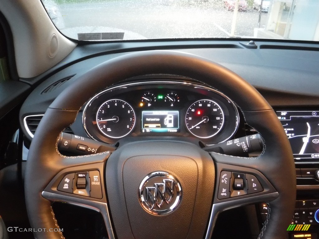 2017 Buick Encore Premium AWD Brandy Steering Wheel Photo #117327904