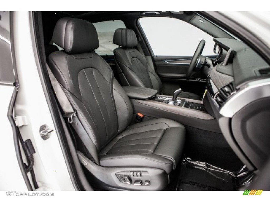 Black Interior 2017 BMW X5 xDrive35i Photo #117327977