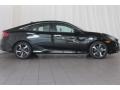 2017 Crystal Black Pearl Honda Civic Touring Sedan  photo #3