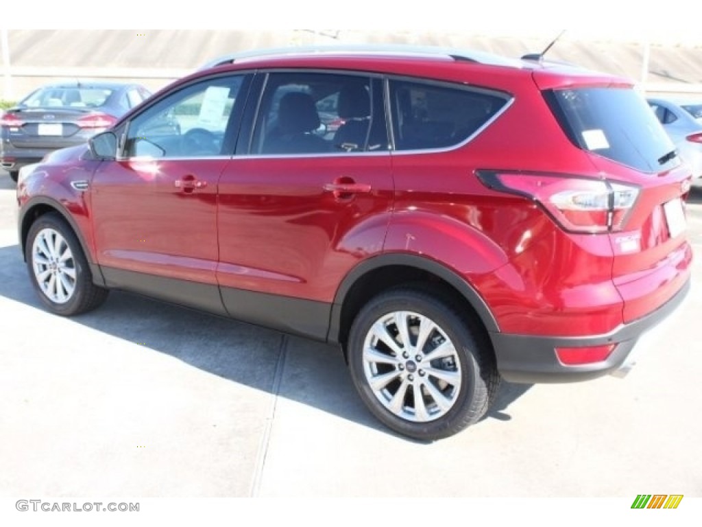 2017 Escape Titanium - Ruby Red / Medium Light Stone photo #7