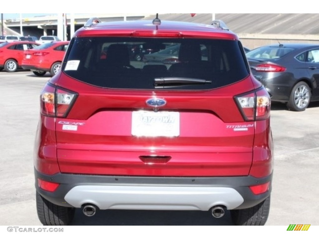 2017 Escape Titanium - Ruby Red / Medium Light Stone photo #8