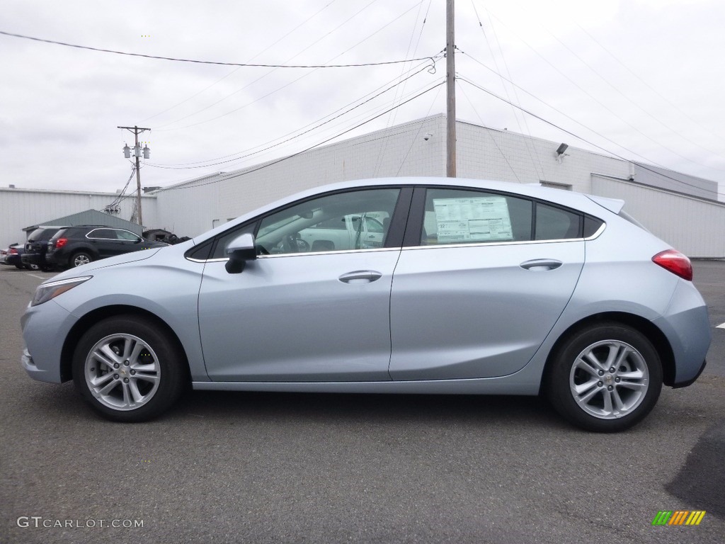 2017 Cruze LT - Arctic Blue Metallic / Jet Black photo #9